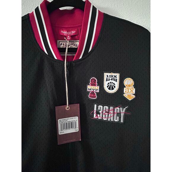 NBA Mitchell & Ness Miami Heat Womens Wade Legacy Sweater/Jacket - Medium - Picture 3 of 8